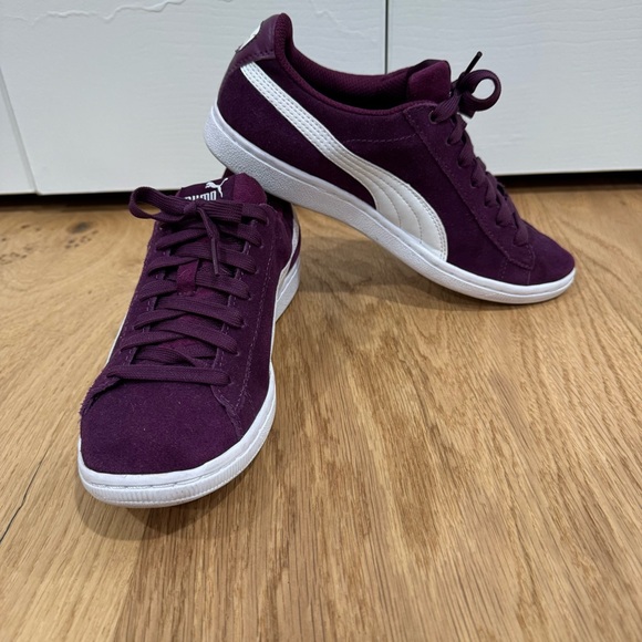 Puma Shoes - Puma Vikky Sneakers dark purple Sz 7 almost new